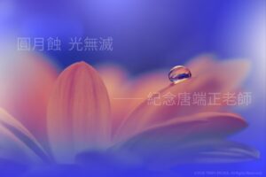 Read more about the article 圓月蝕 光無滅 ── 紀念唐端正老師 2026.03.03 #144